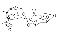 1,6-Anhydro-2,3-o-(1-isopropylidene)-4-o-(2,3,4,6-tetra-o-acetyl-alpha-d-mannopyranosyl)-beta-d-mannopyranoseStructure,67591-05-3Structure 1,6-Anhydro-2,3-o-(1-isopropylidene)-4-o-(2,3,4,6-tetra-o-acetyl-alpha-d-mannopyranosyl)-beta-d-mannopyranose Structure,67591-05-3Structure