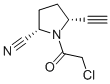 2-Pyrrolidinecarbonitrile, 1-(chloroacetyl)-5-ethynyl-, (2s,5r)-(9ci)Structure,676559-69-6Structure 2-Pyrrolidinecarbonitrile, 1-(chloroacetyl)-5-ethynyl-, (2s,5r)-(9ci) Structure,676559-69-6Structure