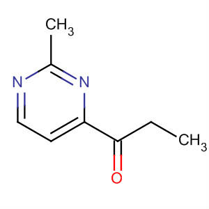 1-Propanone, 1-(2-methyl-4-pyrimidinyl)-(9ci)Structure,67860-39-3Structure 1-Propanone, 1-(2-methyl-4-pyrimidinyl)-(9ci) Structure,67860-39-3Structure