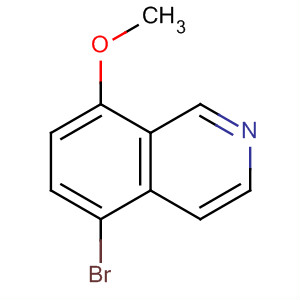 5-Bromo-8-methoxyisoquinolineStructure,679433-91-1Structure 5-Bromo-8-methoxyisoquinoline Structure,679433-91-1Structure