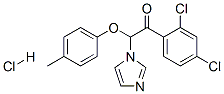 (9ci)-1-(2,4-二氯苯基)-2-(1H-咪唑-1-基)-2-(4-甲基苯氧基)乙酮鹽酸鹽結(jié)構(gòu)式_68042-39-7結(jié)構(gòu)式