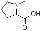 1-Methylpyrrolidine-2-carboxylic acidStructure,68078-09-1Structure 1-Methylpyrrolidine-2-carboxylic acid Structure,68078-09-1Structure