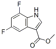 5,7-Difluoro-3-indolecarboxylic acid methyl esterStructure,681288-42-6Structure 5,7-Difluoro-3-indolecarboxylic acid methyl ester Structure,681288-42-6Structure