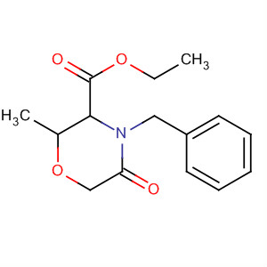 (2R,3s)-ethyl 4-benzyl-2-methyl-5-oxomorpholine-3-carboxylateStructure,681851-26-3Structure (2R,3s)-ethyl 4-benzyl-2-methyl-5-oxomorpholine-3-carboxylate Structure,681851-26-3Structure