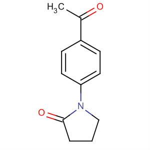 2-Pyrrolidinone, 1-(4-acetylphenyl)-Structure,682351-65-1Structure 2-Pyrrolidinone, 1-(4-acetylphenyl)- Structure,682351-65-1Structure