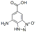 1H-benzotriazole-5-carboxylicacid,7-amino-,3-oxide(9ci) Structure,682779-23-3Structure
