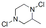 Piperazine, 1,4-dichloro-2-methyl-(7ci,8ci)Structure,6830-32-6Structure Piperazine, 1,4-dichloro-2-methyl-(7ci,8ci) Structure,6830-32-6Structure