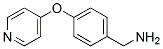 Benzenemethanamine, 4-(4-pyridinyloxy)-(9ci)Structure,685533-73-7Structure Benzenemethanamine, 4-(4-pyridinyloxy)-(9ci) Structure,685533-73-7Structure