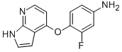 4-(2-Fluoro-4-aminophenoxy)-7-azaindoleStructure,688781-75-1Structure 4-(2-Fluoro-4-aminophenoxy)-7-azaindole Structure,688781-75-1Structure