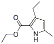 1H-pyrrole-2-carboxylicacid,3-ethyl-5-methyl-,ethylester(9ci)Structure,69687-83-8Structure 1H-pyrrole-2-carboxylicacid,3-ethyl-5-methyl-,ethylester(9ci) Structure,69687-83-8Structure