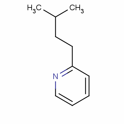 Pyridine, 2-(3-methylbutyl)-Structure,6973-66-6Structure Pyridine, 2-(3-methylbutyl)- Structure,6973-66-6Structure