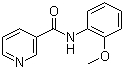 3-Pyridinecarboxamide, n-(2-methoxyphenyl)-Structure,70301-27-8Structure 3-Pyridinecarboxamide, n-(2-methoxyphenyl)- Structure,70301-27-8Structure