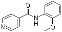 4-Pyridinecarboxamide, n-(2-methoxyphenyl)-Structure,70301-28-9Structure 4-Pyridinecarboxamide, n-(2-methoxyphenyl)- Structure,70301-28-9Structure