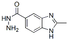 1H-benzimidazole-5-carboxylicacid,2-methyl-,hydrazide(9ci) Structure,713-17-7Structure