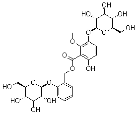 一枝黃花酚甙結(jié)構(gòu)式_71953-77-0結(jié)構(gòu)式