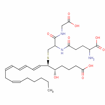 白[細胞]三烯 c4結構式_72025-60-6結構式