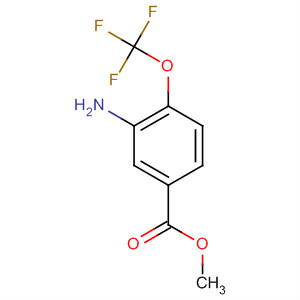 Methyl 3-amino-4-(trifluoromethoxy)benzoateStructure,721-09-5Structure Methyl 3-amino-4-(trifluoromethoxy)benzoate Structure,721-09-5Structure