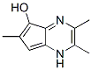 1H-cyclopentapyrazin-5-ol,2,3,6-trimethyl-(9ci) Structure,72241-45-3Structure
