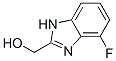 1H-benzimidazole-2-methanol, 4-fluoro- (9ci) Structure,724788-99-2Structure
