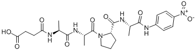 Suc-ala-ala-pro-ala-pna Structure,72682-69-0Structure