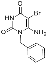 6-Amino-1-benzyl-5-bromouracilStructure,72816-87-6Structure 6-Amino-1-benzyl-5-bromouracil Structure,72816-87-6Structure