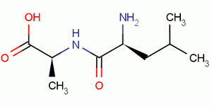 L-亮氨酰-l-丙氨酸結構式_7298-84-2結構式