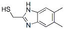 1H-benzimidazole-2-methanethiol,5,6-dimethyl-(9ci) Structure,73688-72-9Structure