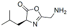 2-(Aminomethyl)-4-(2-methylpropyl)-(4S)-5(4H)-oxazoloneStructure,738570-00-8Structure 2-(Aminomethyl)-4-(2-methylpropyl)-(4S)-5(4H)-oxazolone Structure,738570-00-8Structure