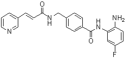 西達(dá)本胺結(jié)構(gòu)式_743420-02-2結(jié)構(gòu)式