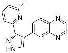 6-(3-(6-Methylpyridin-2-yl)-1h-pyrazol-4-yl)quinoxalineStructure,746667-48-1Structure 6-(3-(6-Methylpyridin-2-yl)-1h-pyrazol-4-yl)quinoxaline Structure,746667-48-1Structure