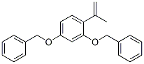 (((4-(Prop-1-en-2-yl)-1,3-phenylene)bis(oxy))bis(methylene))dibenzeneStructure,747414-16-0Structure (((4-(Prop-1-en-2-yl)-1,3-phenylene)bis(oxy))bis(methylene))dibenzene Structure,747414-16-0Structure