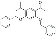 1-(2,4-Bis(benzyloxy)-5-isopropylphenyl)ethanoneStructure,747414-18-2Structure 1-(2,4-Bis(benzyloxy)-5-isopropylphenyl)ethanone Structure,747414-18-2Structure