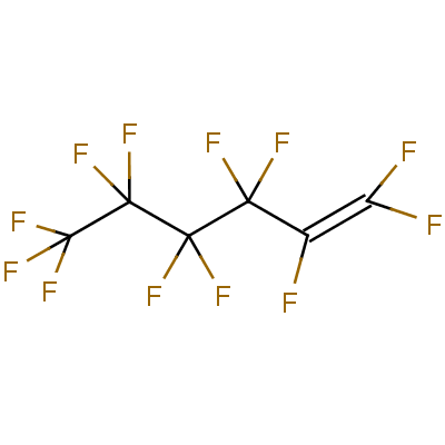 Perfluorohexene-1Structure,755-25-9Structure Perfluorohexene-1 Structure,755-25-9Structure