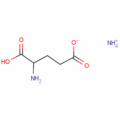 L-谷氨酸胺結構式_7558-63-6結構式