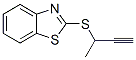 (9ci)-2-[(1-甲基-2-丙炔)硫代]-苯并噻唑結(jié)構(gòu)式_75866-99-8結(jié)構(gòu)式