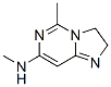 2,3-二氫-N,5-二甲基-咪唑并[1,2-c]嘧啶-7-胺結(jié)構(gòu)式_763032-38-8結(jié)構(gòu)式