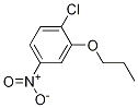 4-Chloro-3-propoxynitrobenzeneStructure,76464-50-1Structure 4-Chloro-3-propoxynitrobenzene Structure,76464-50-1Structure