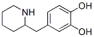 1,2-Benzenediol, 4-(2-piperidinylmethyl)-(9ci)Structure,765856-03-9Structure 1,2-Benzenediol, 4-(2-piperidinylmethyl)-(9ci) Structure,765856-03-9Structure