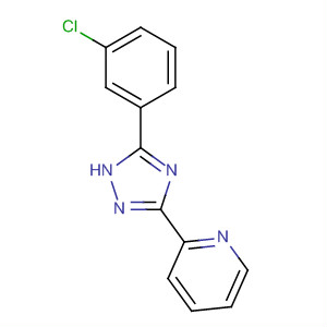 3-(Pyridin-2-yl)-5-(3-chlorophenyl)-1,2,4-triazoleStructure,76591-82-7Structure 3-(Pyridin-2-yl)-5-(3-chlorophenyl)-1,2,4-triazole Structure,76591-82-7Structure