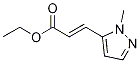 (E)-ethyl 3-(1-methyl-1h-pyrazol-5-yl)acrylateStructure,796845-48-2Structure (E)-ethyl 3-(1-methyl-1h-pyrazol-5-yl)acrylate Structure,796845-48-2Structure