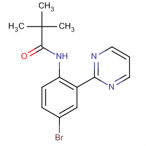 N-(4-bromo-2-pyrimidin-2-yl-phenyl)-2,2-dimethyl-propionamideStructure,797047-17-7Structure N-(4-bromo-2-pyrimidin-2-yl-phenyl)-2,2-dimethyl-propionamide Structure,797047-17-7Structure