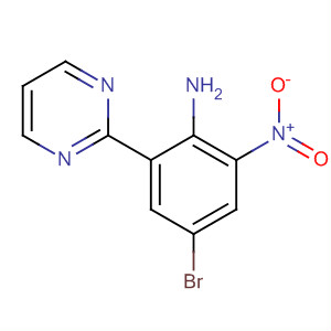 4-Bromo-2-nitro-6-(pyrimidin-2-yl)benzenamineStructure,797047-19-9Structure 4-Bromo-2-nitro-6-(pyrimidin-2-yl)benzenamine Structure,797047-19-9Structure