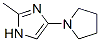 1H-imidazole, 2-methyl-4-(1-pyrrolidinyl)- (9ci) Structure,799813-85-7Structure