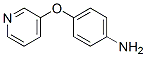 Benzenamine, 4-(3-pyridinyloxy)-Structure,80650-45-9Structure Benzenamine, 4-(3-pyridinyloxy)- Structure,80650-45-9Structure