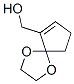 2-Hydroxymethyl-2-cyclopentenoneethyleneketalStructure,80963-19-5Structure 2-Hydroxymethyl-2-cyclopentenoneethyleneketal Structure,80963-19-5Structure