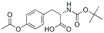 O-乙?；?N-[(1,1-二甲基乙氧基)羰基]-L-酪氨酸結構式_80971-82-0結構式