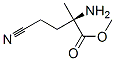Isovaline, 4-cyano-, methyl ester (9ci)Structure,81080-74-2Structure Isovaline, 4-cyano-, methyl ester (9ci) Structure,81080-74-2Structure