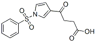 4-氧-4-[1-(苯磺酰基)-1h-吡咯-3-基]丁酸結(jié)構(gòu)式_81454-02-6結(jié)構(gòu)式