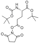 Boc-glu(osu)-otbu Structure,81659-82-7Structure