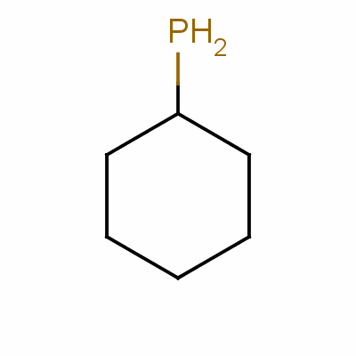 環(huán)己基膦結(jié)構(gòu)式_822-68-4結(jié)構(gòu)式